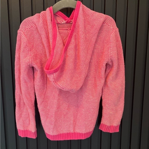 Sears long sleeve hoodie knit sweater - Picture 3 of 9